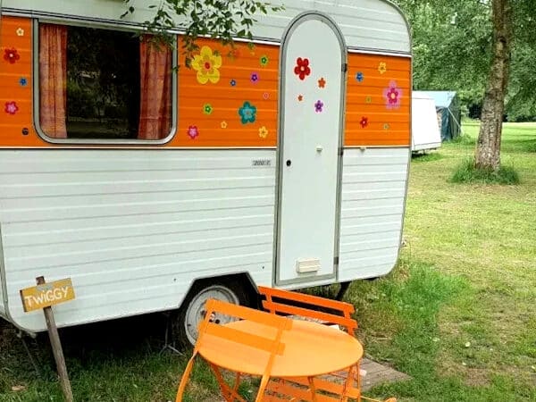 Twiggy the vintage caravan